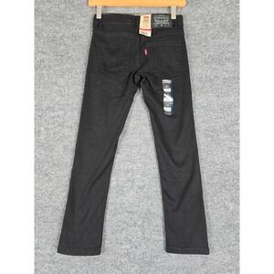 Levi Strauss 510 Performance Skinny Jeans Black Kids Size 8 Regular